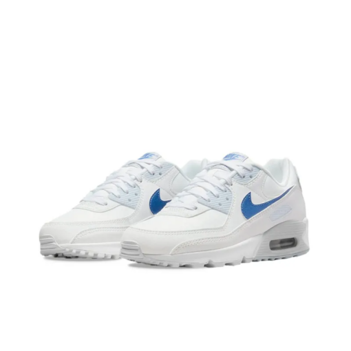 Air Max 90 White Metallic Blue - DX0115-100