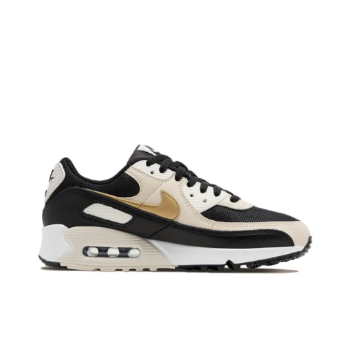 Air Max 90 Black Metallic Gold Summit White - Db9578-001