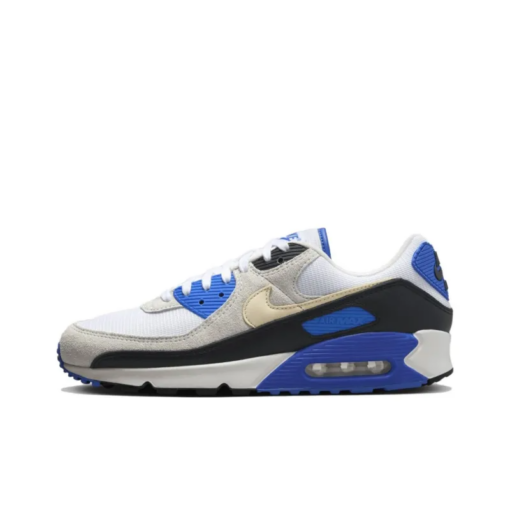 Air Max 90 Running Shoes Unisex Low-Top Blue Black Brown - HF3449-100