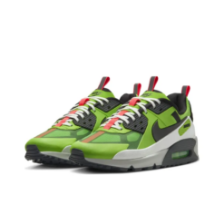 Air Max 90 Running Shoes Unisex Low-Top Green White BlackRed - FB2877-300