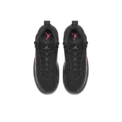 Air Jordan 12 Retro Black Rush Pink GS - 510815-006