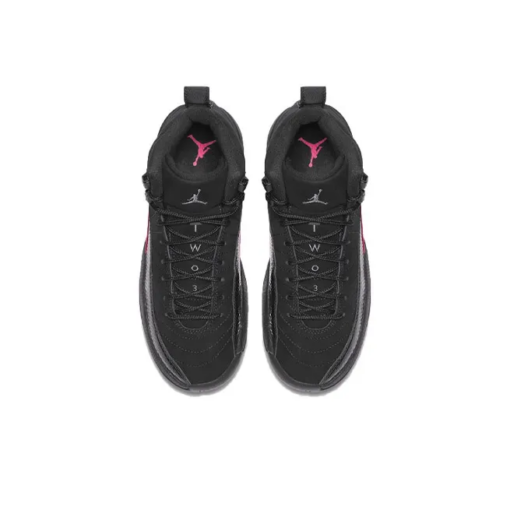 Air Jordan 12 Retro Black Rush Pink GS - 510815-006