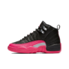 Air Jordan 12 Retro Black Deadly Pink GS - 510815-026