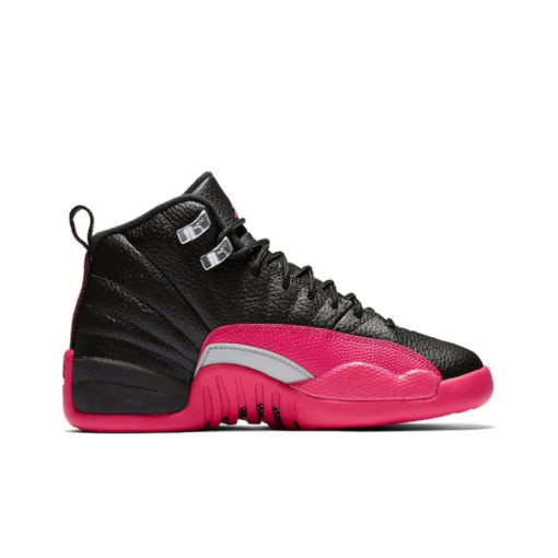 Air Jordan 12 Retro Black Deadly Pink GS - 510815-026