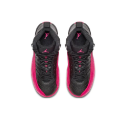 Air Jordan 12 Retro Black Deadly Pink GS - 510815-026