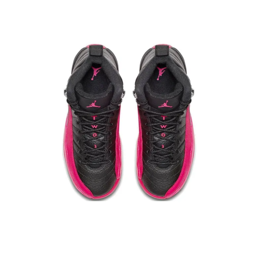 Air Jordan 12 Retro Black Deadly Pink GS - 510815-026