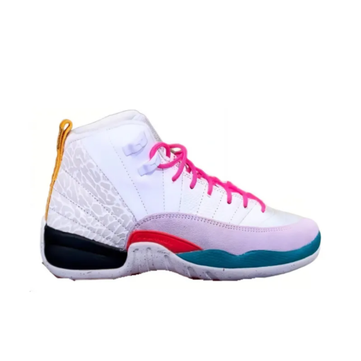 Air Jordan 12 Retro White Vapor Green GS - 153265-130