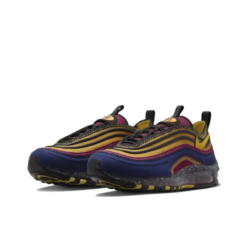 Air Max 97 Lifestyle Shoes Men Low-top Blueyellow - Dq3976-003