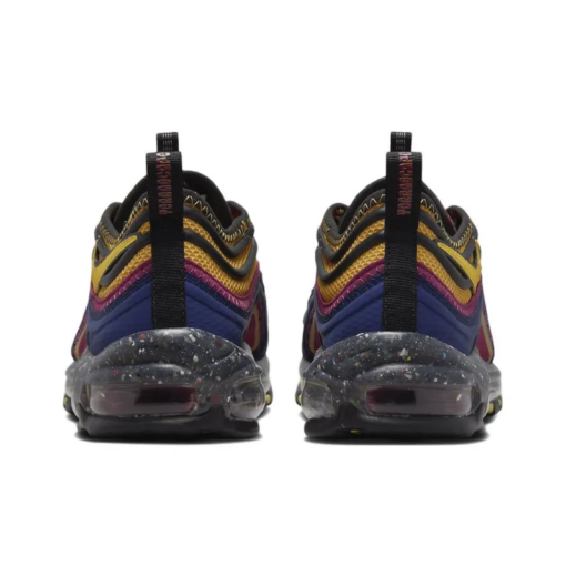 Air Max 97 Lifestyle Shoes Men Low-top Blueyellow - Dq3976-003