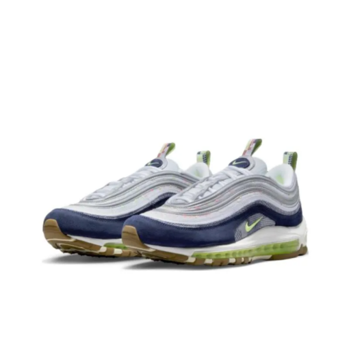 Air Max 97 Lifestyle Shoes Unisex Low-Top Gray Blue - FB1851-131