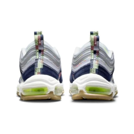 Air Max 97 Lifestyle Shoes Unisex Low-Top Gray Blue - FB1851-131