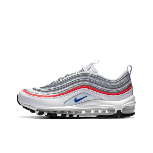 Air Max 97 Metallic Silver Flash Crimson Racer Blue - Cz6087-101