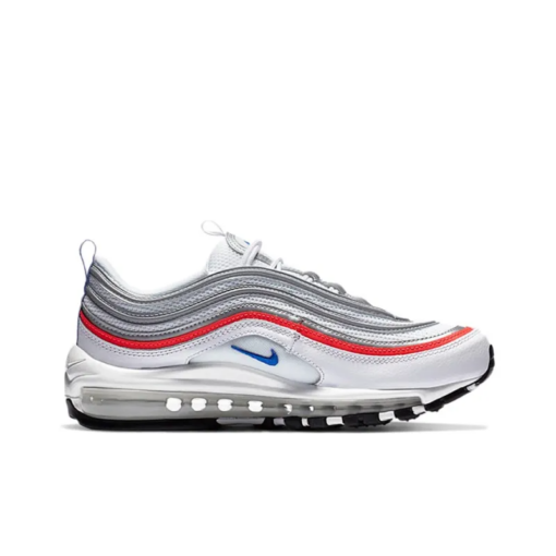 Air Max 97 Metallic Silver Flash Crimson Racer Blue - Cz6087-101