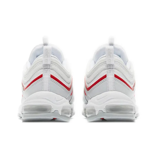 Air Max 97 White Pure Platinum University Red - Ar5531-002