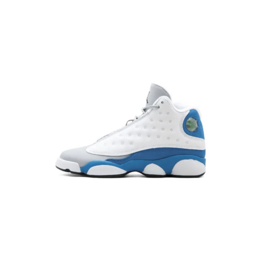 Air Jordan 13 Retro White Italy Blue GS - 439358-107