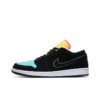 Air Jordan 1 Low Black Aurora Green Laser Orange - Ck3022-013