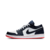 Air Jordan 1 Low Obsidian Ember Glow - 553558-481