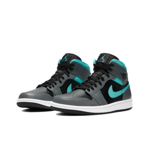 Air Jordan 1 Mid ‘Grey Aqua’ - 554724-063