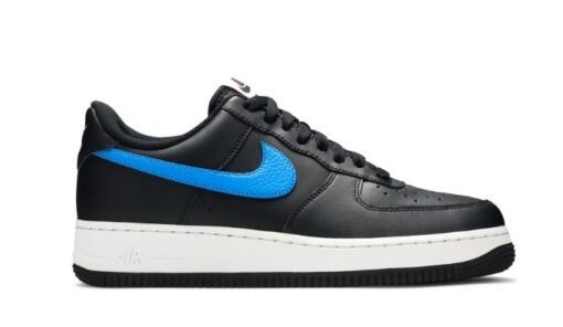 Air Force 1 '07 'Mismatch Swooshes - Black' CT2816-001