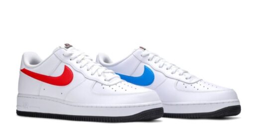 Air Force 1 '07 'Mismatched Swooshes - White' CT2816-100