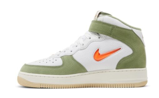 Air Force 1 Mid QS 'Oil Green Orange' DQ3505-100