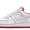 Air Force 1 White University Red Stitch CV1724-100