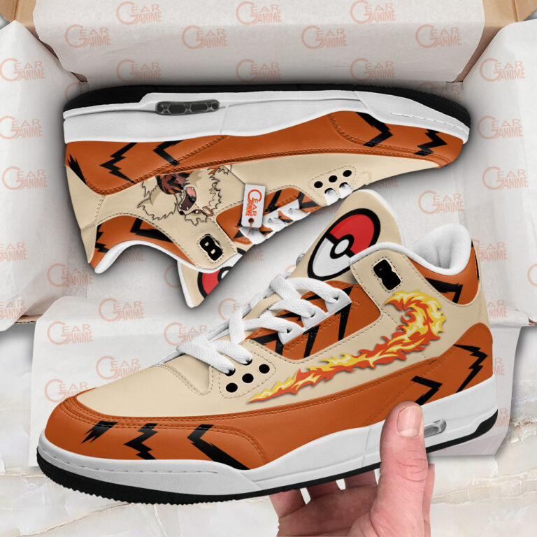 Arcanine J3 Sneakers Custom Shoes PR-611051