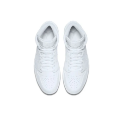 Air Jordan 1 Retro Mid 'Triple White' 554724-104