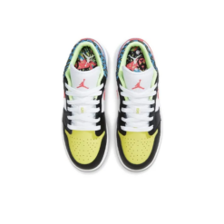 Air Jordan 1 Low White Mesh Multicolor Sneakers - DH5927-006