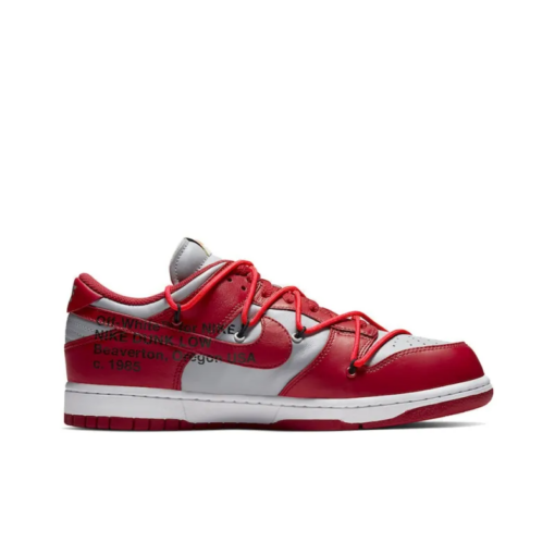 Dunk Low Off White University Red - Ct0856-600