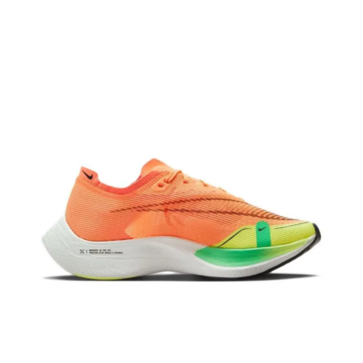 Women's ZoomX Vaporfly Next% 2 'Peach Cream Green Shock' - CU4123-801