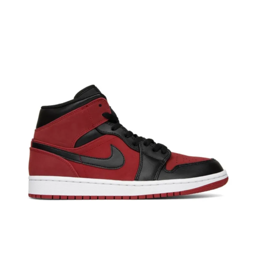 Air Jordan 1 Mid Gym Red Black - 554724-610