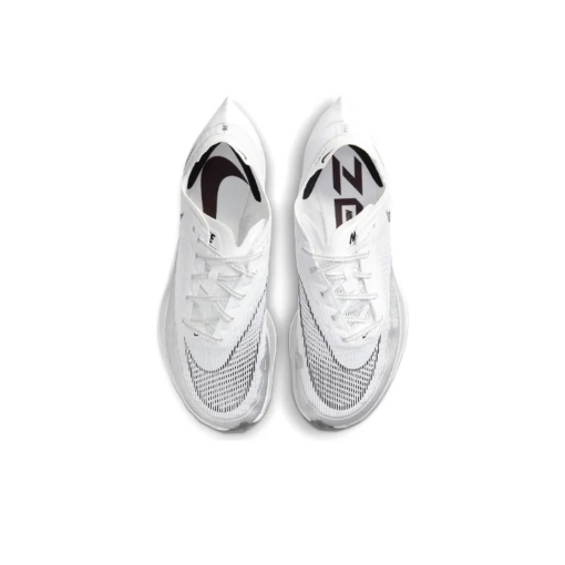 Zoomx Vaporfly Next% 2 ''White Black-Metallic Silver'' Sneakers - CU4123-100