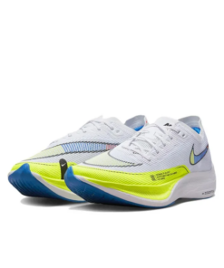 ZoomX Vaporfly Next% 2 'White Volt Racer Blue' - CU4111-103