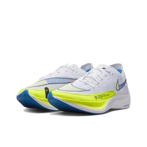 ZoomX Vaporfly Next% 2 'White Volt Racer Blue' - CU4111-103