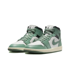 Air Jordan 1 Mid Jade Smoke - Bq6472-130