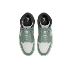 Air Jordan 1 Mid Jade Smoke - Bq6472-130