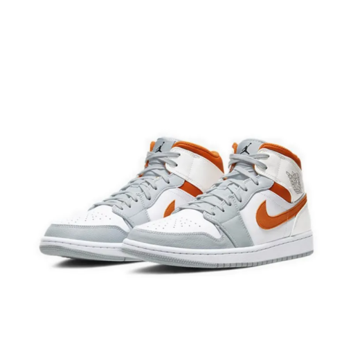 Air Jordan 1 Mid Starfish Pure Platinum - Cw7591-100