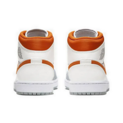 Air Jordan 1 Mid Starfish Pure Platinum - Cw7591-100