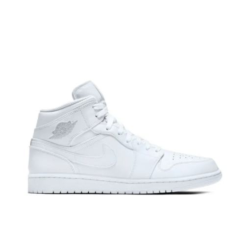 Air Jordan 1 Retro Mid 'Triple White' 554724-104