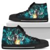 Goku Blue and Vegeta Blue High Top Shoes Sneakers Fan Dragon Ball HTS261023C161