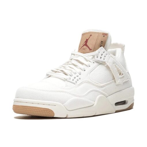 Air Jordan 4 Retro x Levi's 'White Denim' AO2571-100