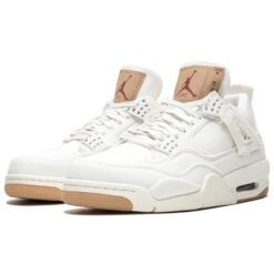 Air Jordan 4 Retro x Levi's 'White Denim' AO2571-100