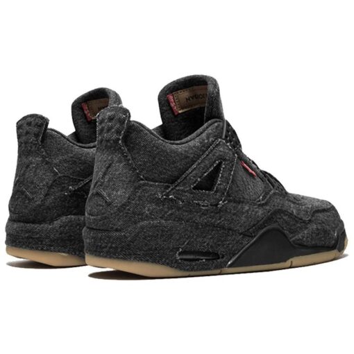 Air Jordan 4 Retro x Levi's 'Black Denim' AO2571-001