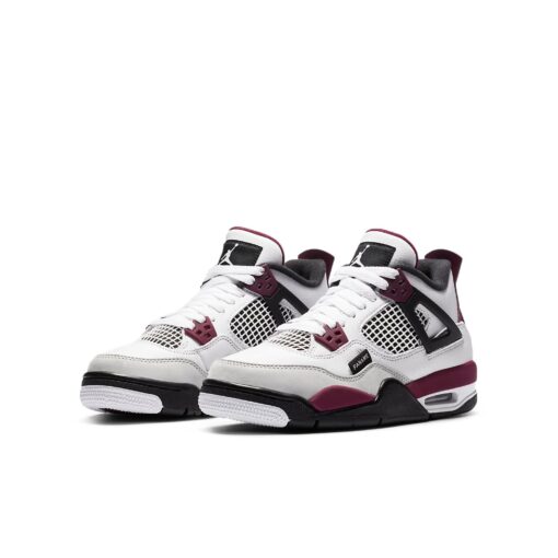 (GS) Air Jordan 4 Retro x Paris Saint-Germain 'Bordeaux' CZ6509-100