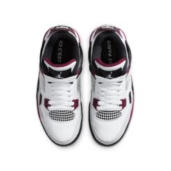 (GS) Air Jordan 4 Retro x Paris Saint-Germain 'Bordeaux' CZ6509-100