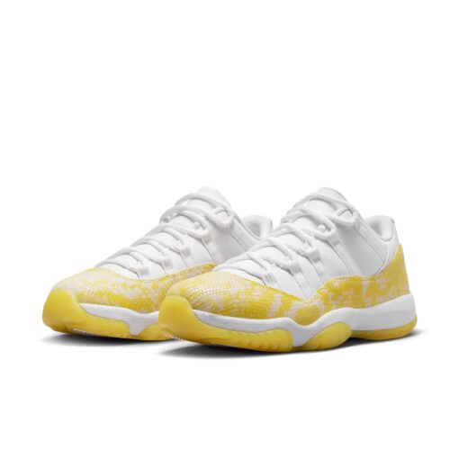 (WMNS) Air Jordan 11 Retro Low 'Yellow Snakeskin' AH7860-107