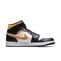 Air Jordan 1 Mid 'Black University Gold' 554724-177