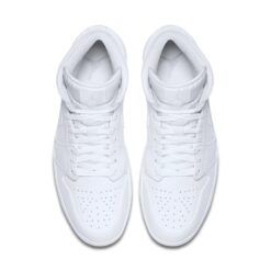 Air Jordan 1 Retro Mid 'White Pure Platinum' 554724-104