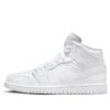 Air Jordan 1 Mid 'Triple White' 2022 554724-136